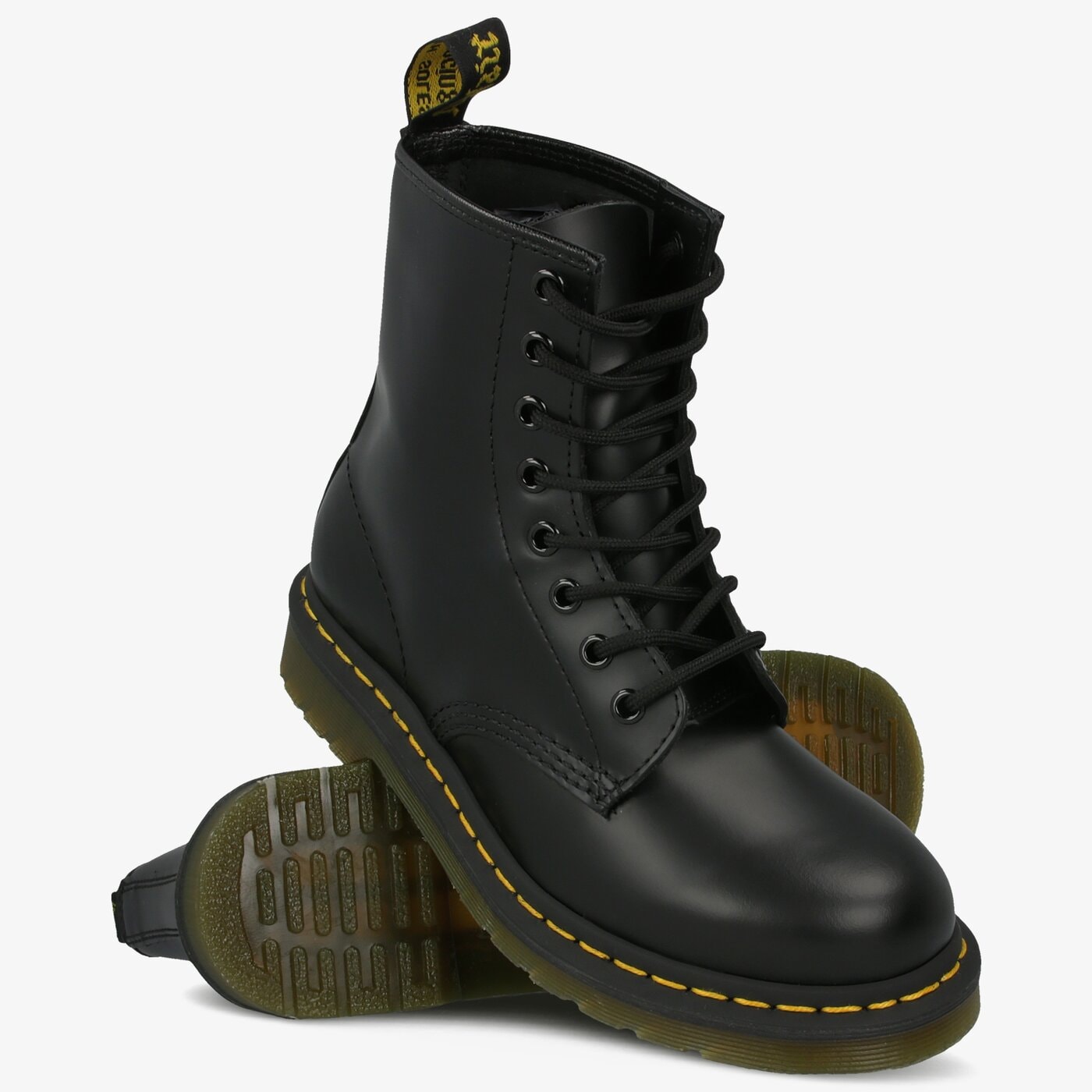 Damskie botki / sztyblety DR MARTENS 1460 BLACK 11822006w kolor czarny