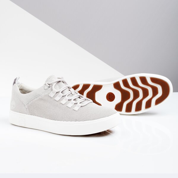 Męskie sneakersy (buty) TIMBERLAND AMHERST FLEXIKNIT ALPINE OXFORD  tb0a1zs5e021 kolor beżowy