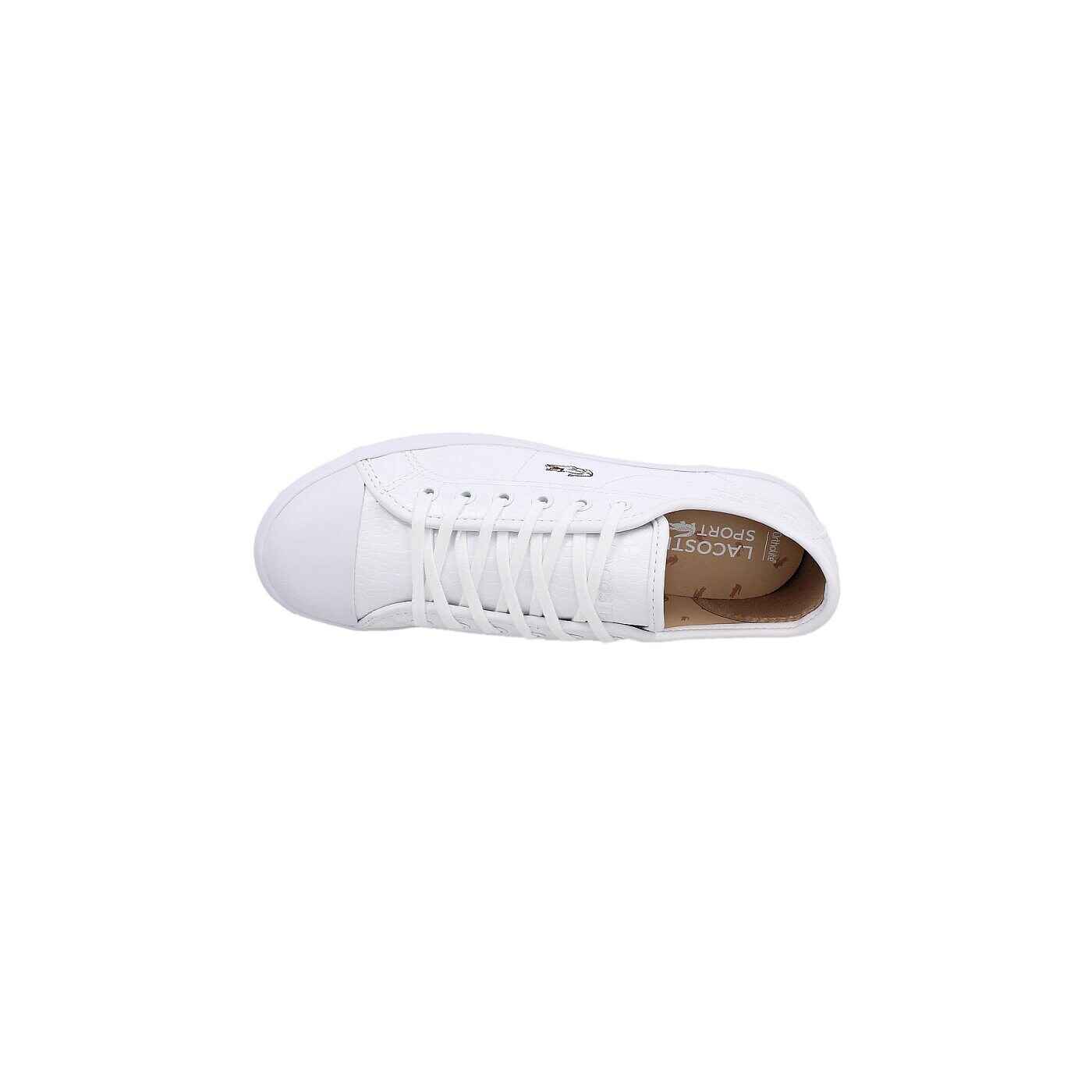 Damskie sneakersy (buty) LACOSTE ZIANE SNEAKER CRC 729spw103221g kolor biały