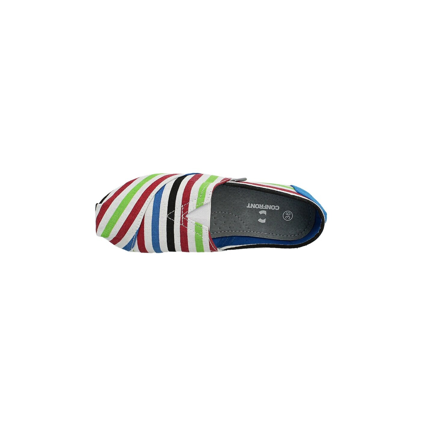 Damskie espadryle CONFRONT LOAFERS STRIPES cfw114005 kolor multicolor