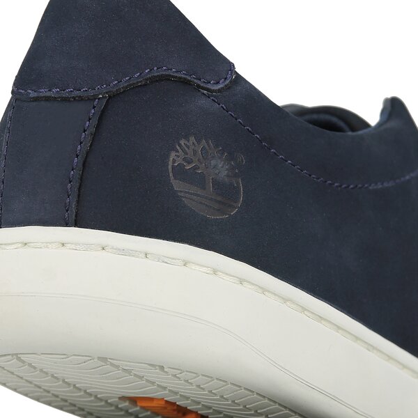 Męskie sneakersy (buty) TIMBERLAND COURT SIDE LEATHER OX a1gj2 kolor granatowy