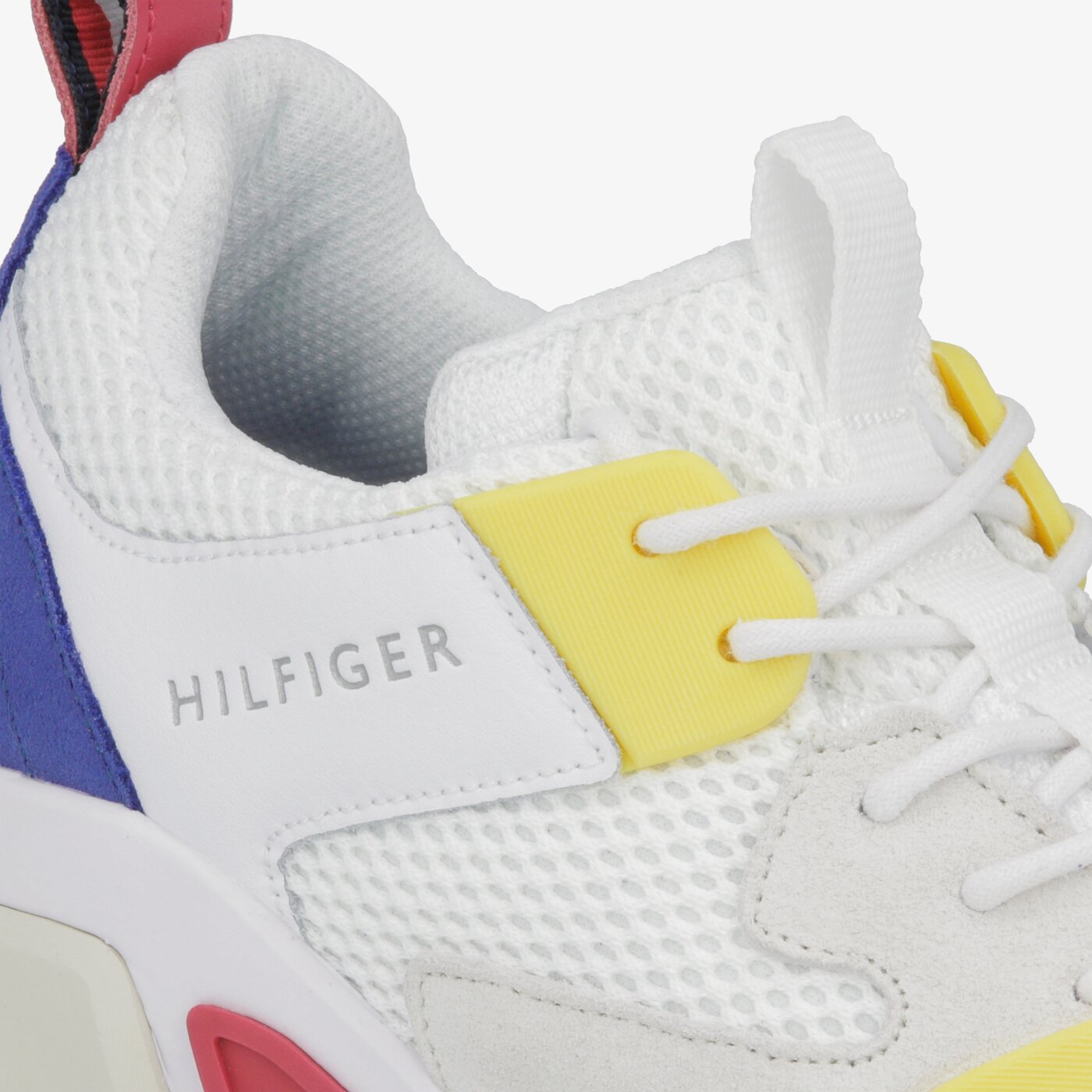 Męskie sneakersy (buty) TOMMY HILFIGER BILLY 1C2 SUMMER fm0fm02281100 kolor biały