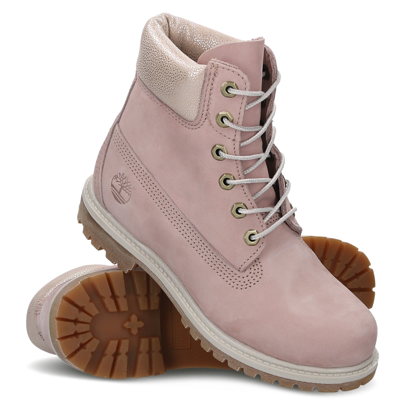 Damskie trapery TIMBERLAND PREMIUM 6 INCH BOOT - W  a196b kolor różowy