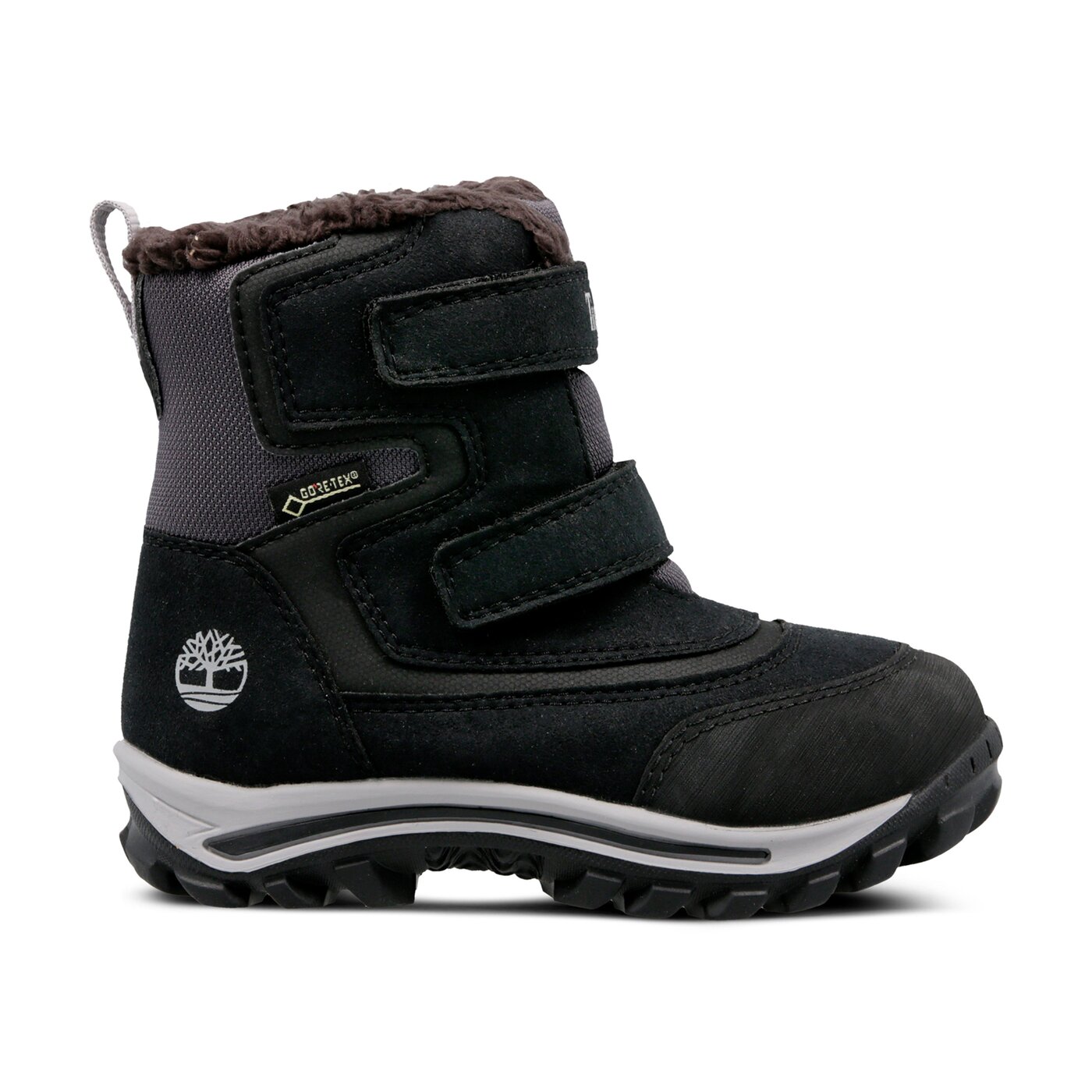 Dziecięce buty outdoor / trekkingowe TIMBERLAND CHILLBERG 2-STRAP GTX a1vup kolor czarny