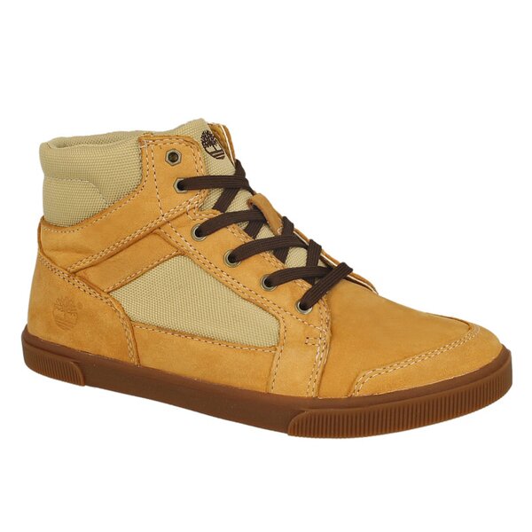 Dziecięce buty za kostkę TIMBERLAND EK F/L CHUKKA 6070r kolor żółty