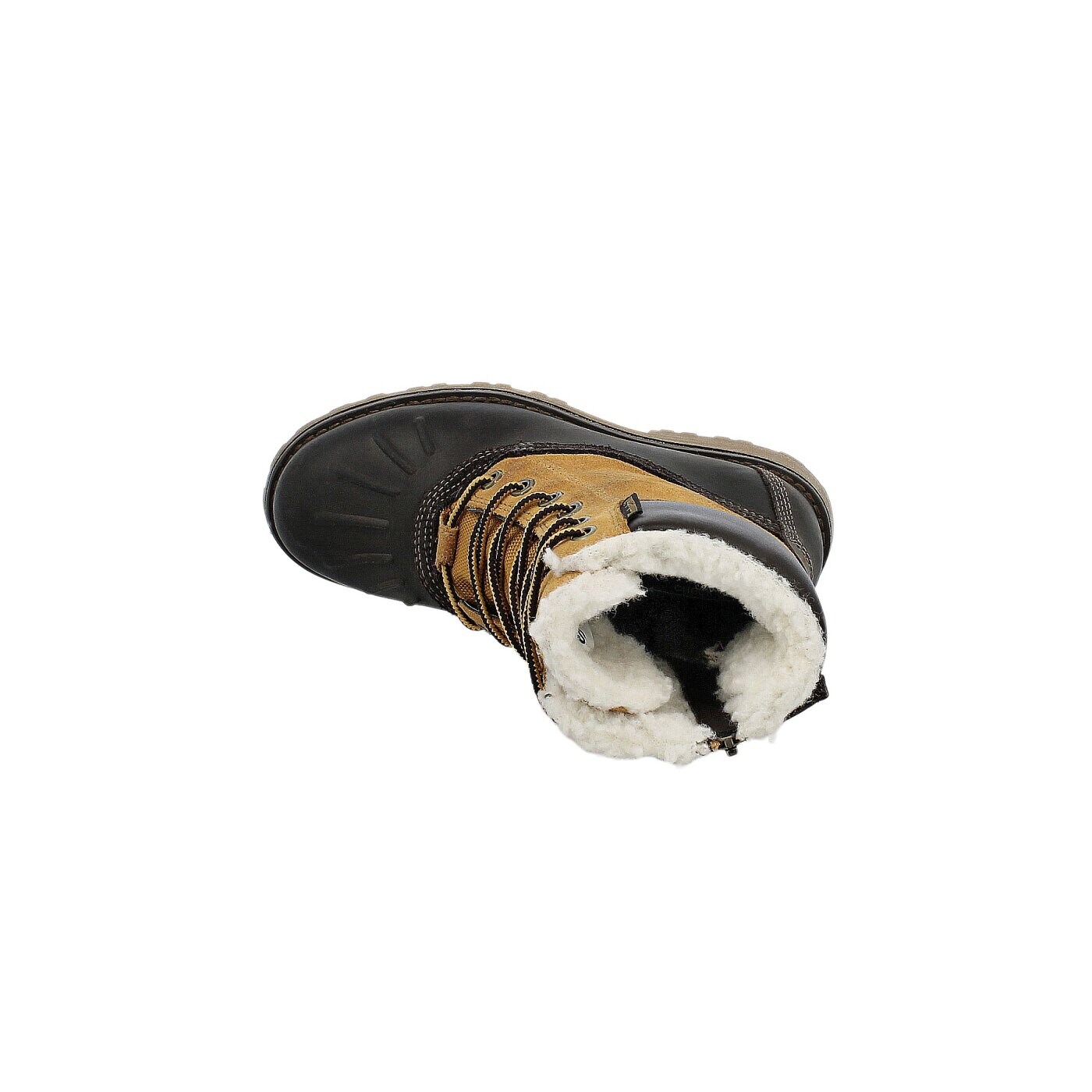 Dziecięce buty outdoor / trekkingowe TIMBERLAND ASPHALT TRAIL FTK 8371r kolor żółty