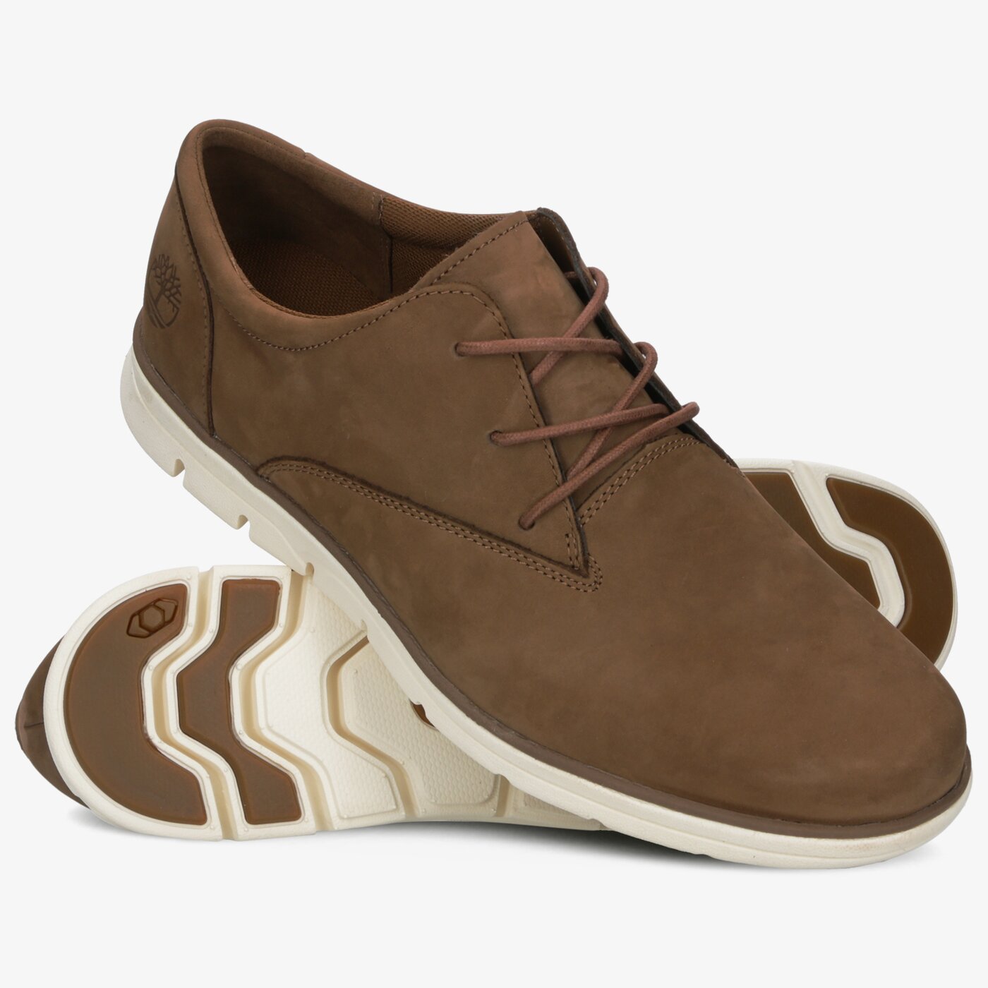 Męskie buty za kostkę TIMBERLAND BRADSTREET PT OXFORD tb0a26zmd691 kolor brązowy