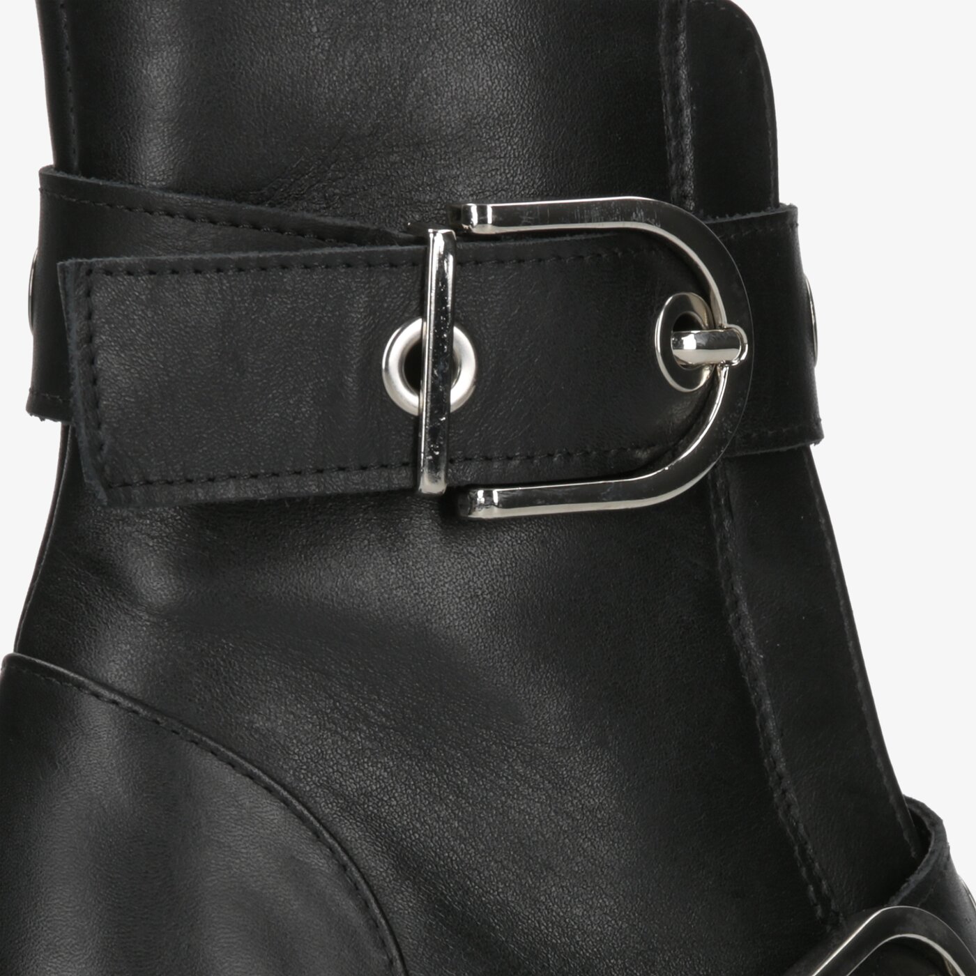 Damskie botki / sztyblety SYMBIOSIS RIDE WITH ME  sywc219009 kolor czarny