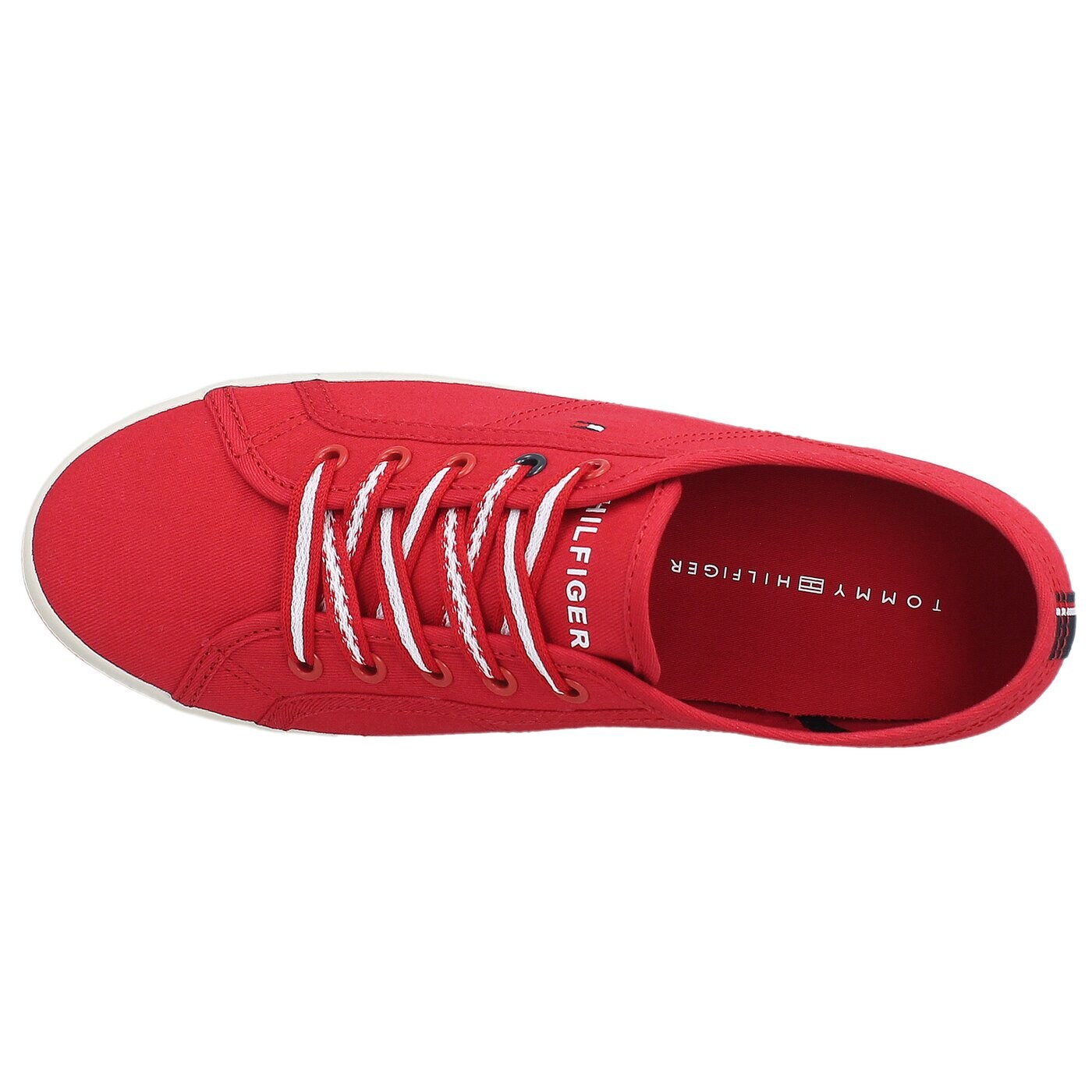 Damskie trampki TOMMY HILFIGER V1285ICTORIA 2D fw56820840611 kolor czerwony