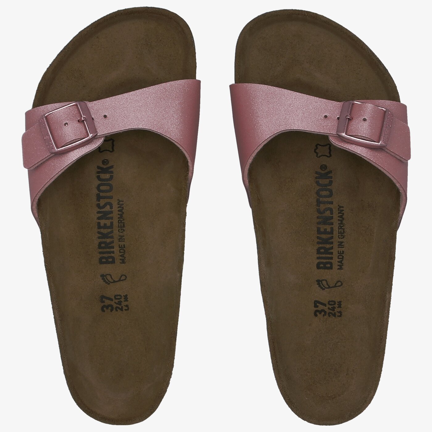Damskie klapki BIRKENSTOCK MADRID  1016026 kolor różowy