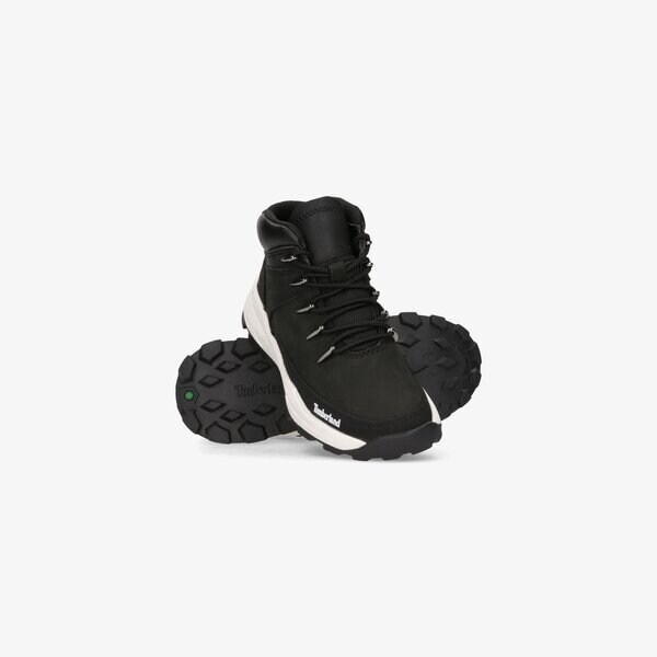 Dziecięce buty outdoor / trekkingowe TIMBERLAND BROOKLYN EURO SPRINT tb0a425g0151 kolor czarny