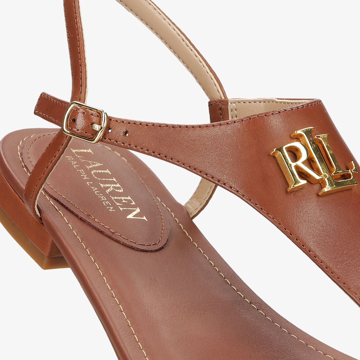 Damskie sandały LAUREN RALPH LAUREN ELLINGTON 802774600002 kolor brązowy