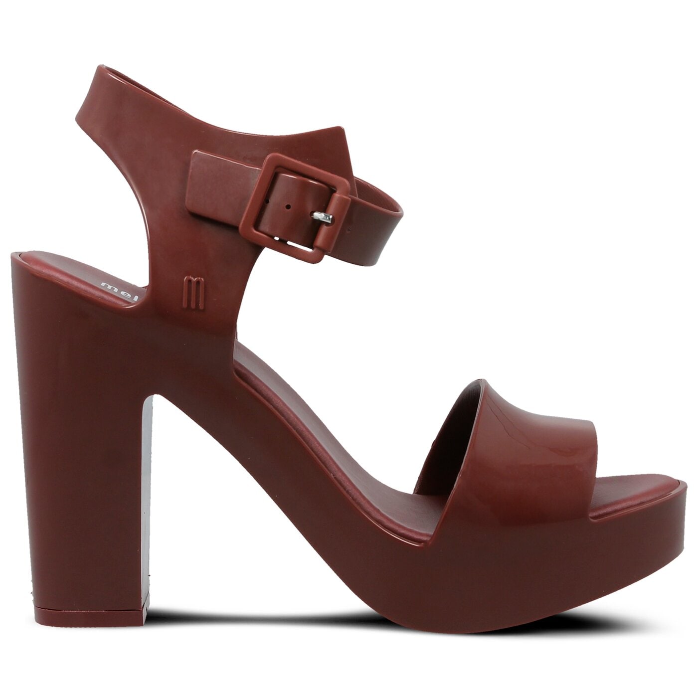 Damskie sandały MELISSA MAR HEEL 3195101187 kolor bordowy