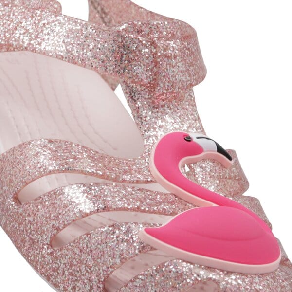 Dziecięce sandały / klapki CROCS ISABELLA CHARM SANDAL K 205535684i kolor różowy