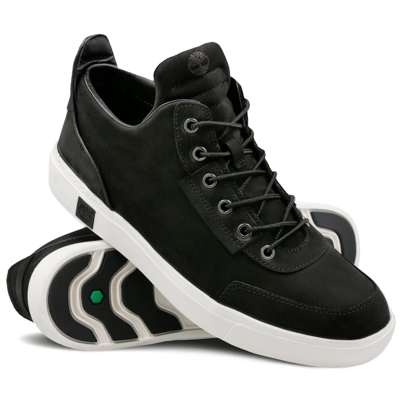 Męskie sneakersy (buty) TIMBERLAND AMHERST HIGH TOP CHUKKA ca1tu3 kolor czarny