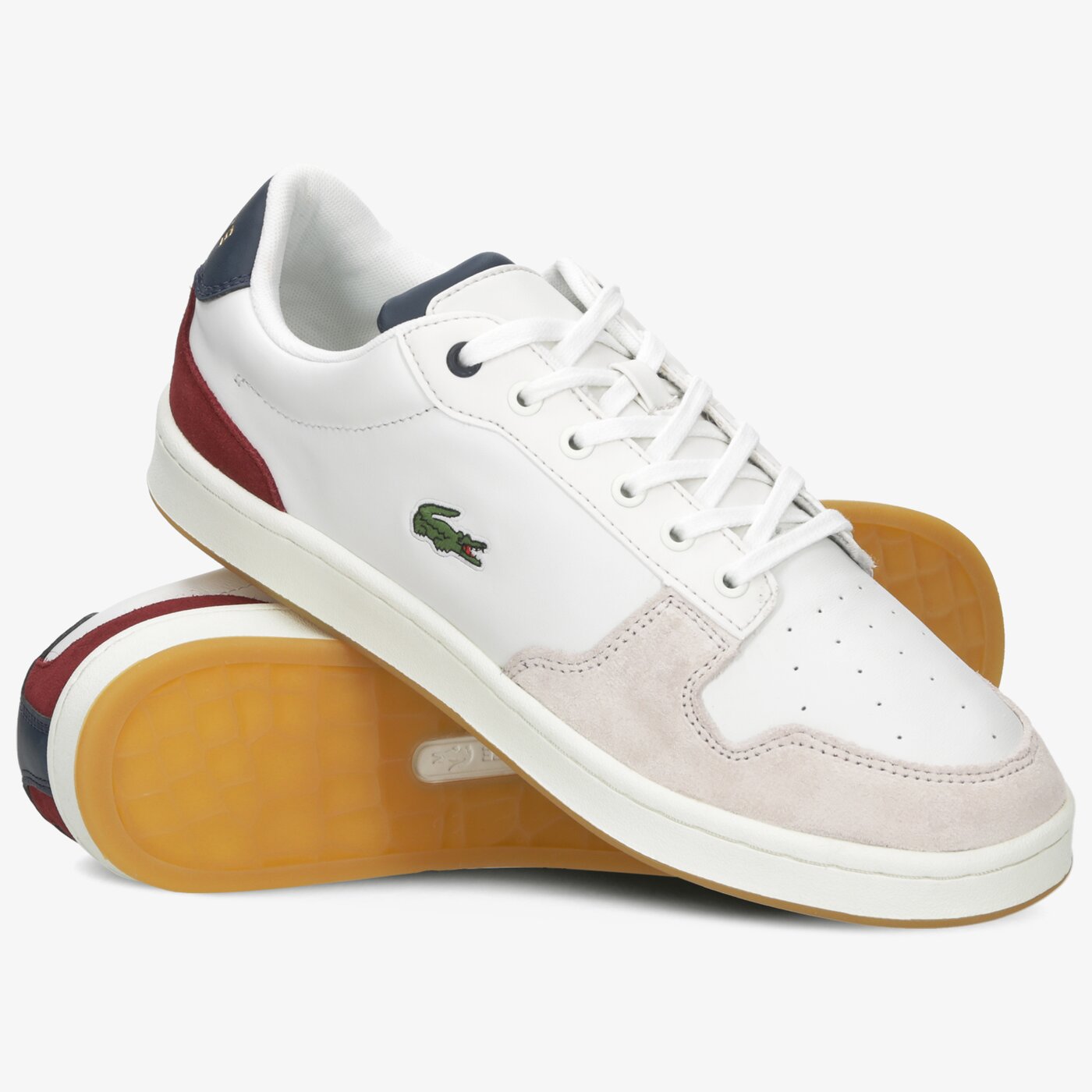 Męskie sneakersy (buty) LACOSTE MASTERS CUP 319 2 SMA 738sma0037ond kolor beżowy
