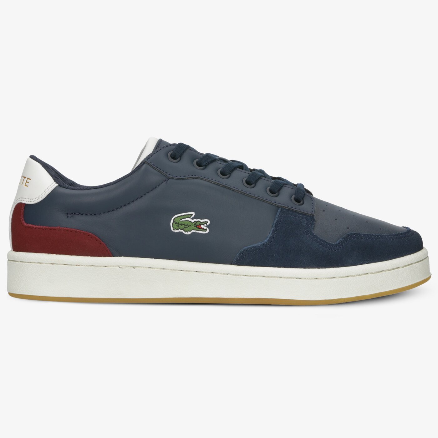Męskie sneakersy (buty) LACOSTE MASTERS CUP 319 2 SMA 738sma0037nod kolor granatowy