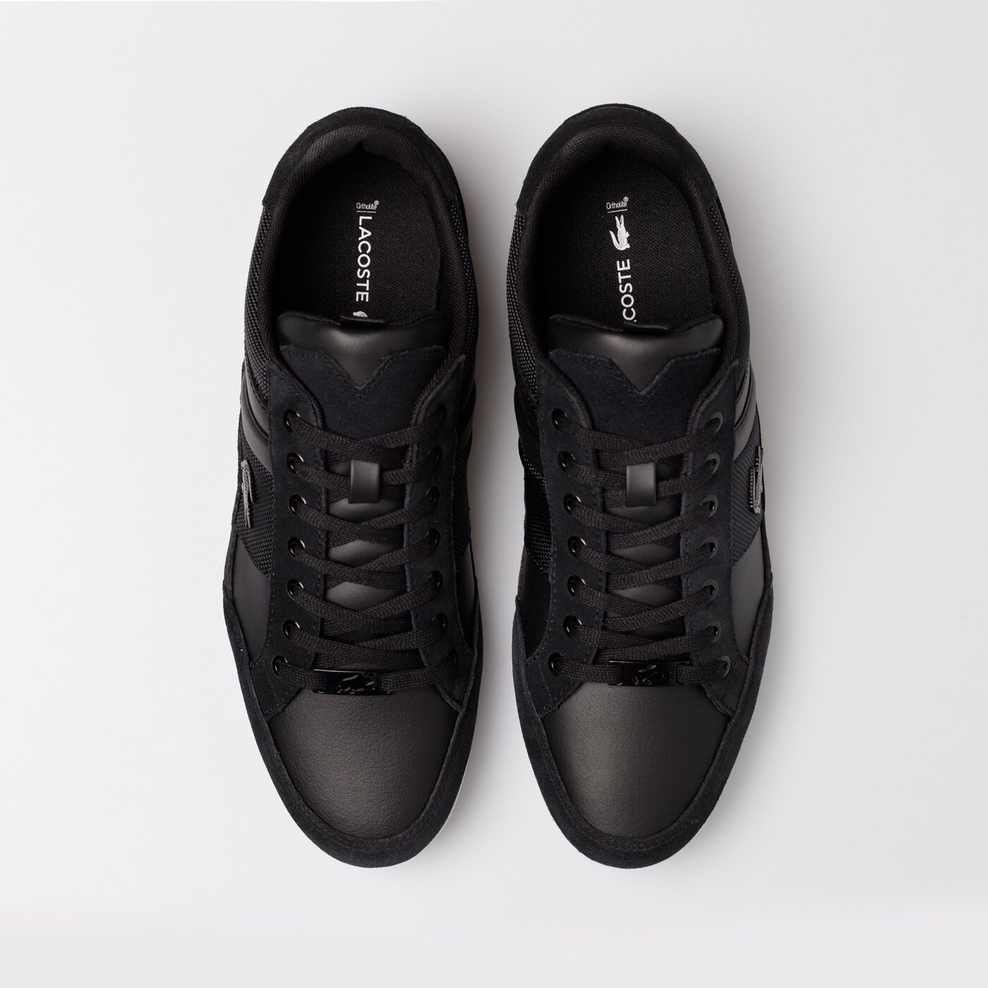 Męskie sneakersy (buty) LACOSTE CHAYMON 744cma0012312 kolor czarny