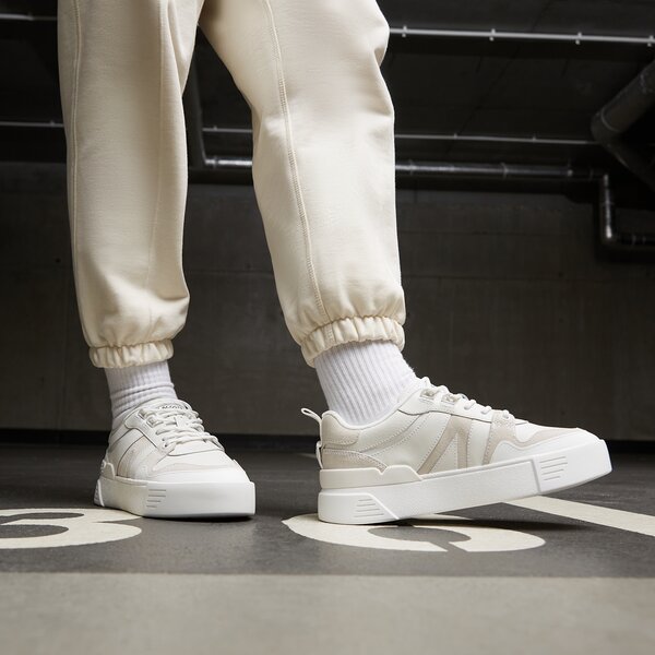 Damskie sneakersy (buty) LACOSTE L002 0722 1 CFA 743cfa003021g kolor biały