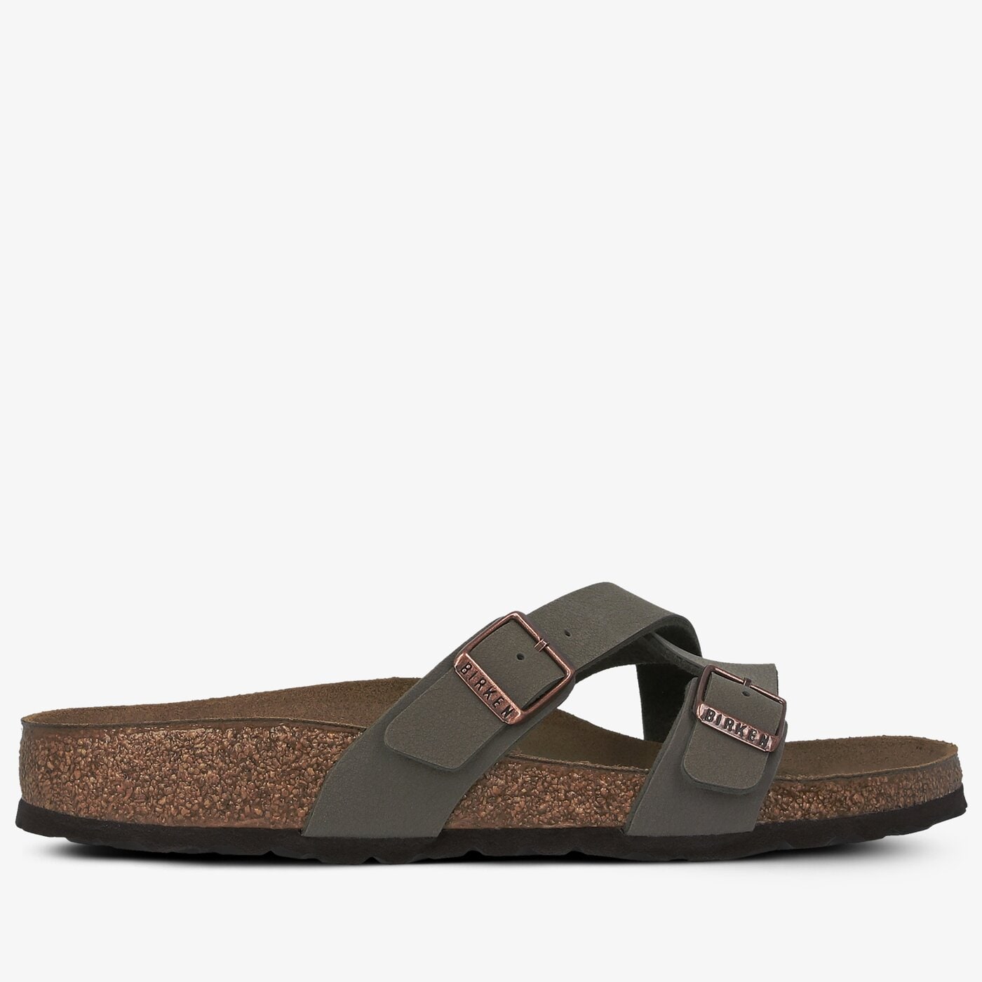 Damskie klapki BIRKENSTOCK YAO 1016351 kolor brązowy