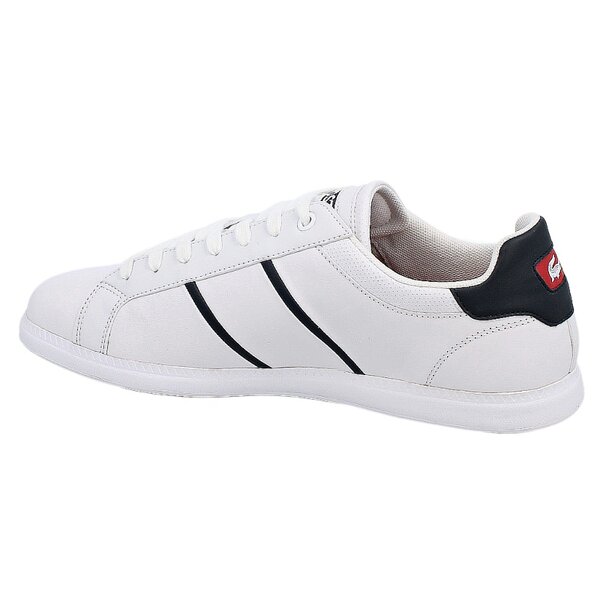 Męskie sneakersy (buty) LACOSTE GRADUATE EVO CRT  728spm0015x96 kolor biały