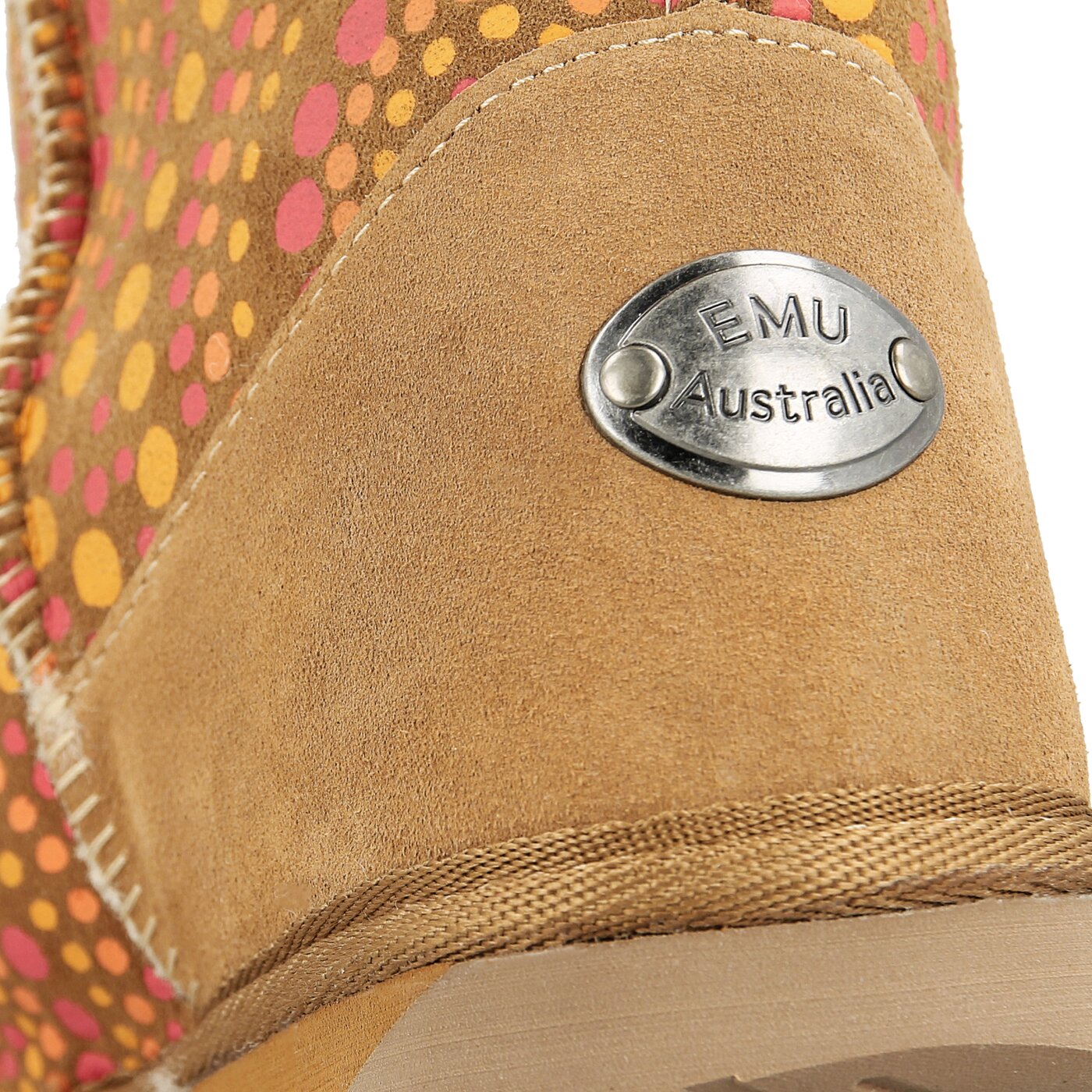 Damskie śniegowce EMU PLATINUM STINGER INDIGENOUS LO CHESTNUT wp10536chestnut kolor brązowy