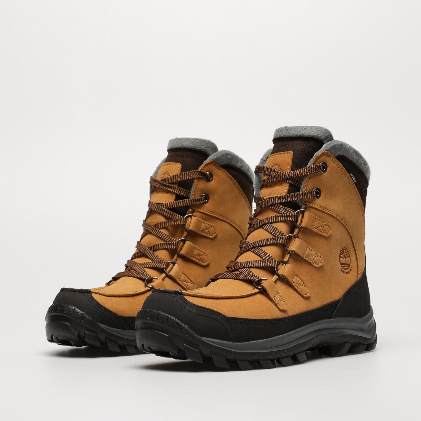 Męskie buty outdoor (trekkingowe) TIMBERLAND EK CHILLBERG PREMIUM WP tb19701r2311 kolor żółty