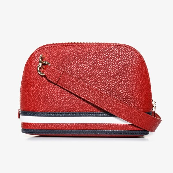 Damska torebka TOMMY HILFIGER TOREBKA TH ELEMENT CROSSOVER aw0aw10450xit kolor czerwony