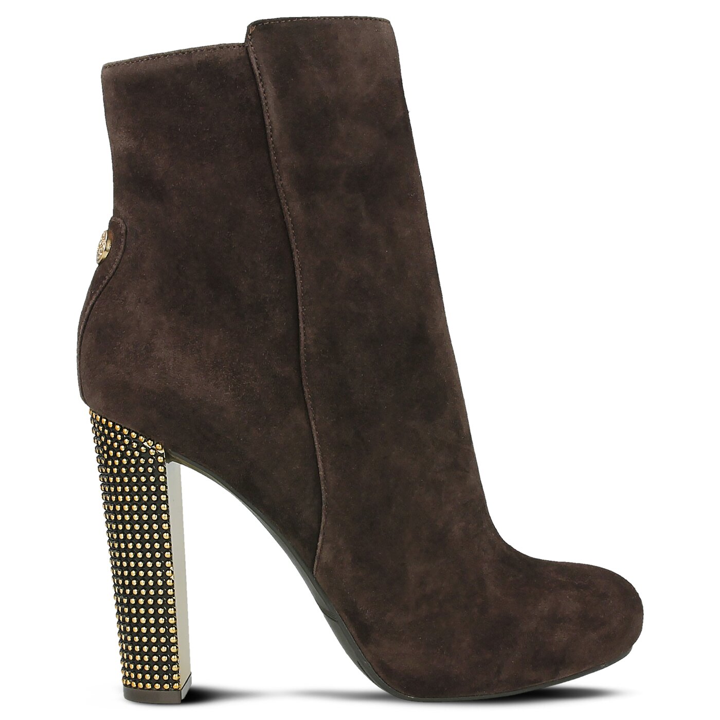 Damskie botki / sztyblety GUESS DODIE fldod3sue10brown kolor brązowy