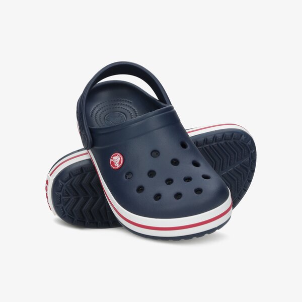 Dziecięce sandały / klapki CROCS CROCBAND CLOG K 204537485k kolor granatowy