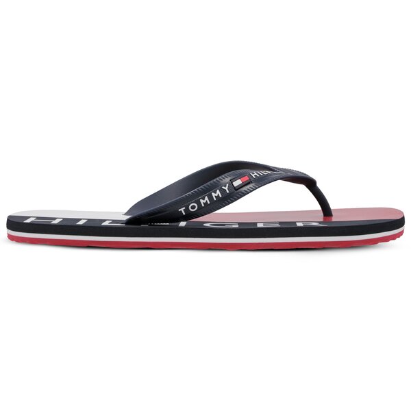 Męskie klapki TOMMY HILFIGER BONDI 1R 1 fm0fm02074403 kolor granatowy