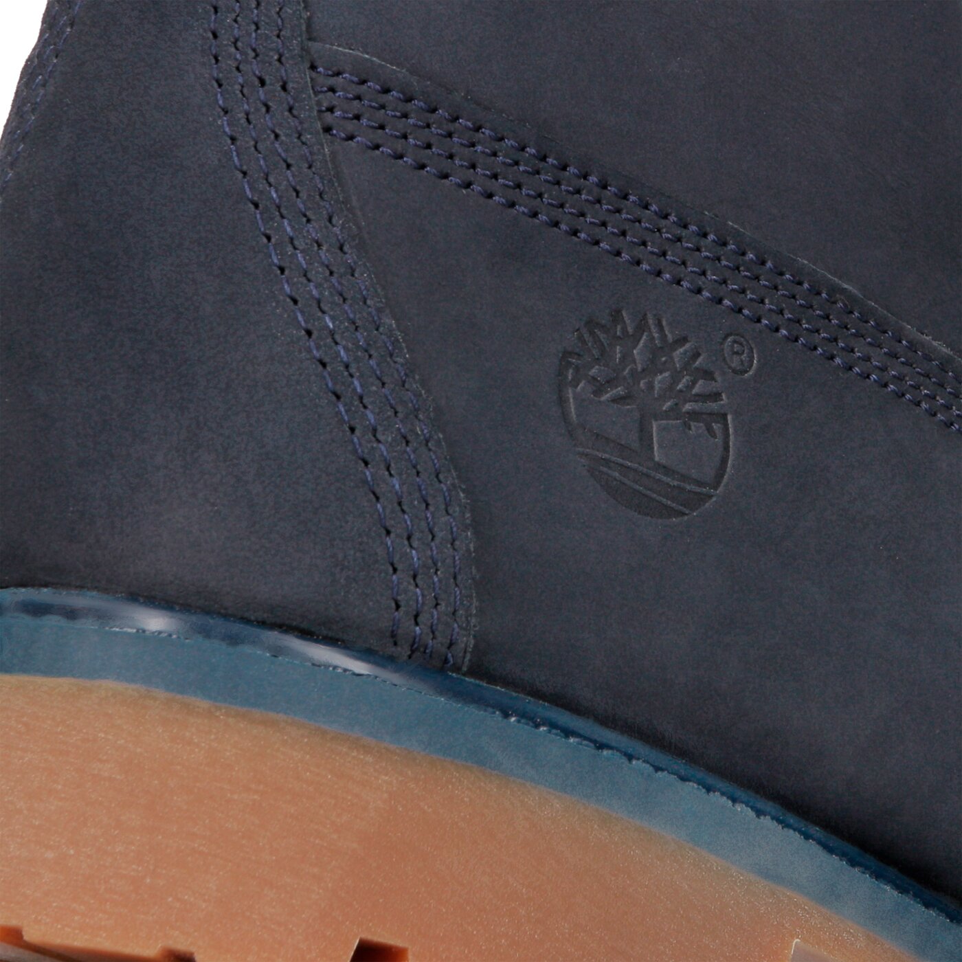 Męskie buty za kostkę TIMBERLAND PREMIUM 6 INCH BOOT  ca1u7x kolor granatowy