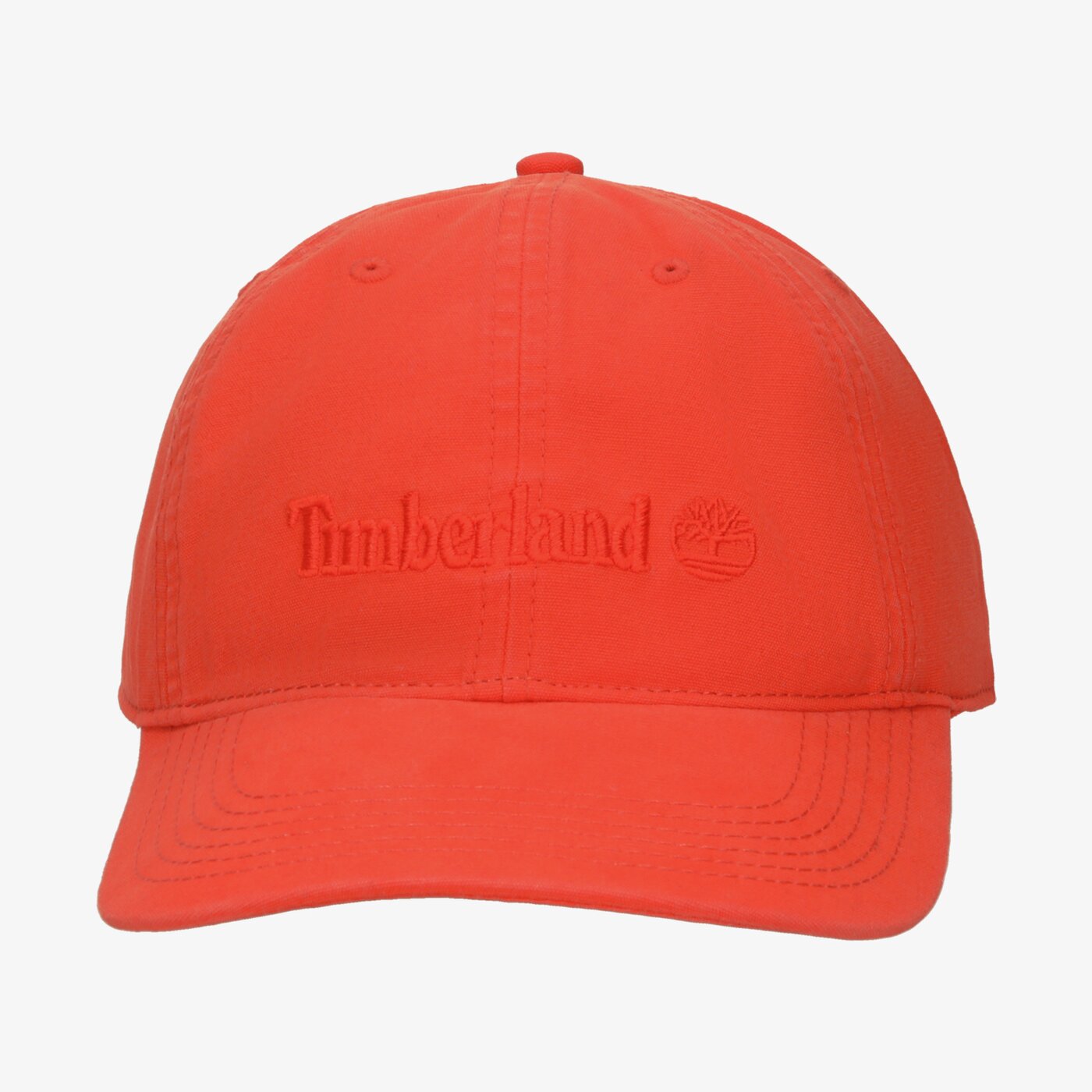 Męska czapka z daszkiem TIMBERLAND CZAPKA COTTON CANVAS CAP tb0a1e9i8451 kolor pomarańczowy