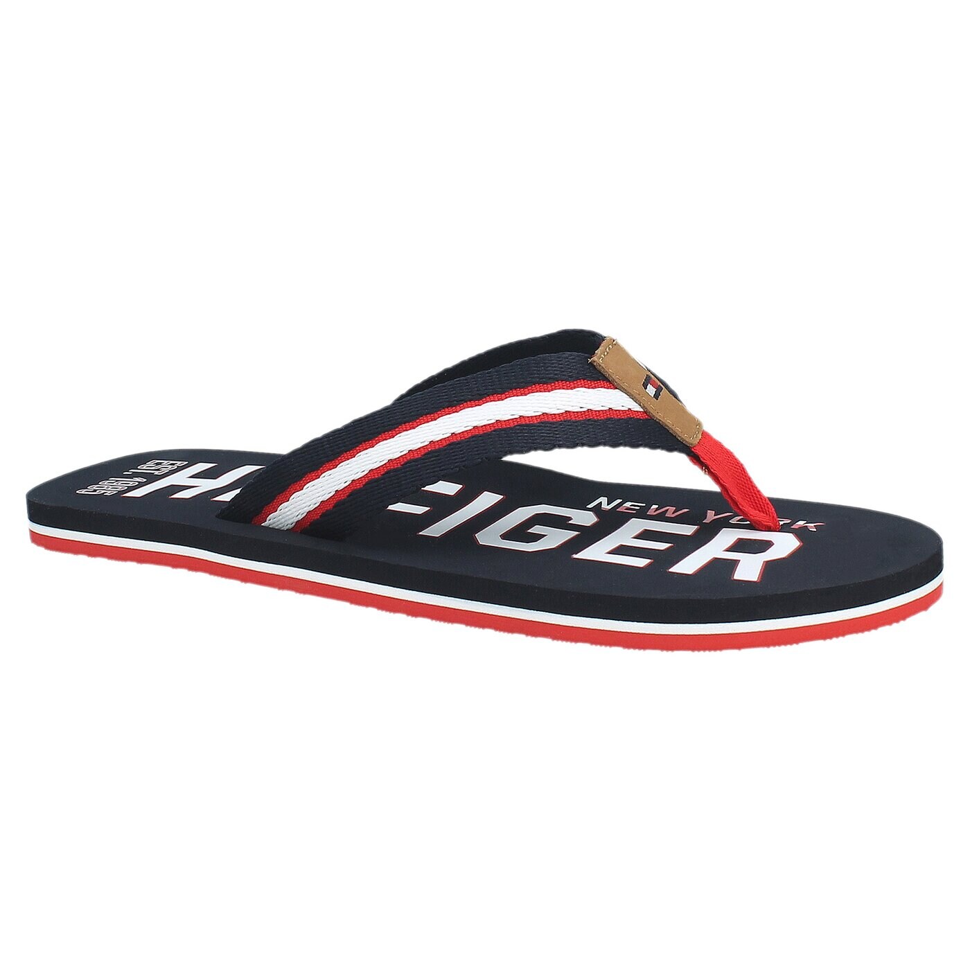 Męskie klapki TOMMY HILFIGER B2285ANKS 11D fm56820929403 kolor granatowy