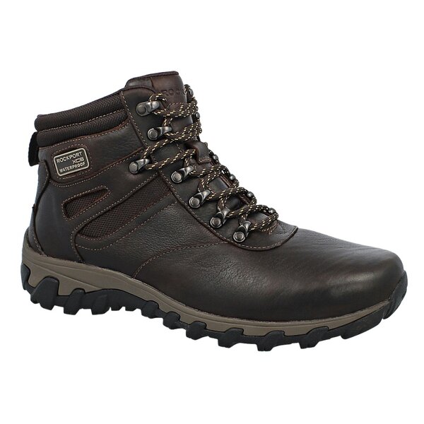 Męskie buty outdoor (trekkingowe) ROCKPORT CSP PT BOOT a12214 kolor brązowy