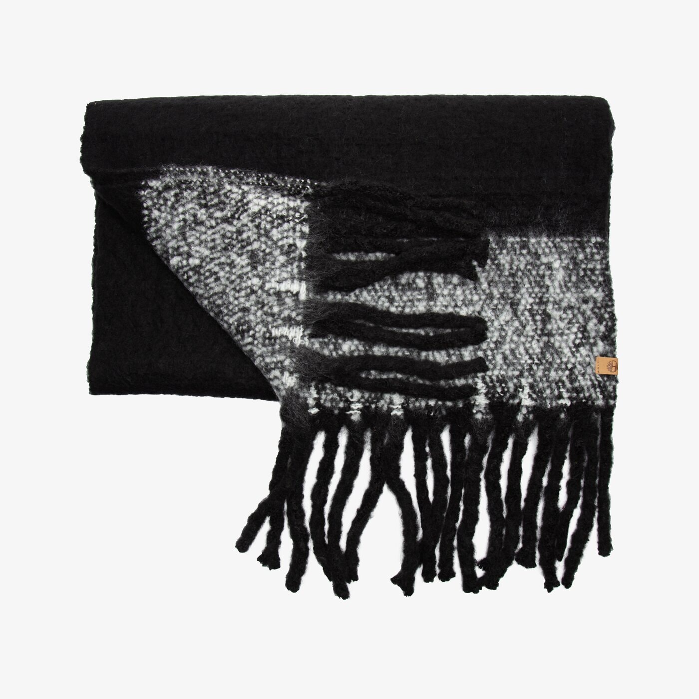 Damski szalik / rękawiczki TIMBERLAND SZALIK COLORBLOCK BLANKET SCARF tb0a1eqs0011 kolor czarny