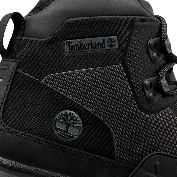 Męskie buty outdoor (trekkingowe) TIMBERLAND EURO HIKER SHELL JACQUARD ca1q9i kolor czarny