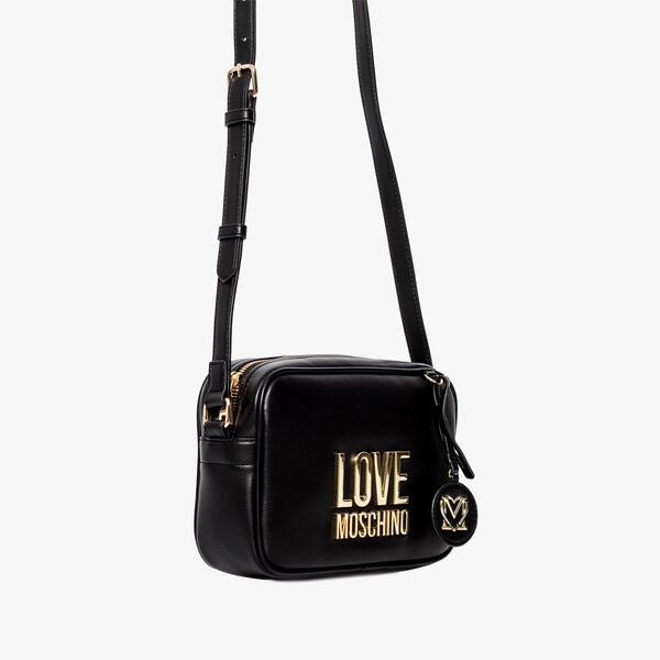 Damska torebka LOVE MOSCHINO TOREBKA LETTERING jc4107pp0flj000a kolor czarny