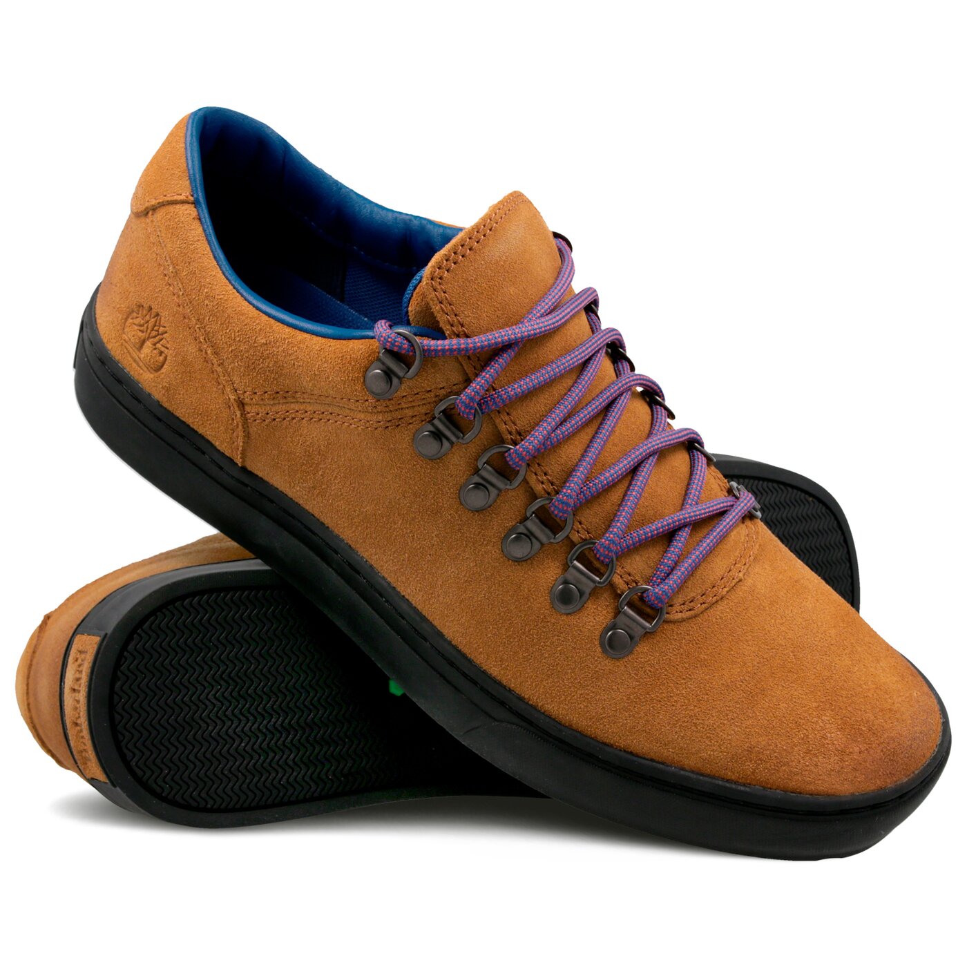 Męskie sneakersy (buty) TIMBERLAND ADV 2.0 CUPSOLE ALPINE OXFORD  ca1shv kolor brązowy