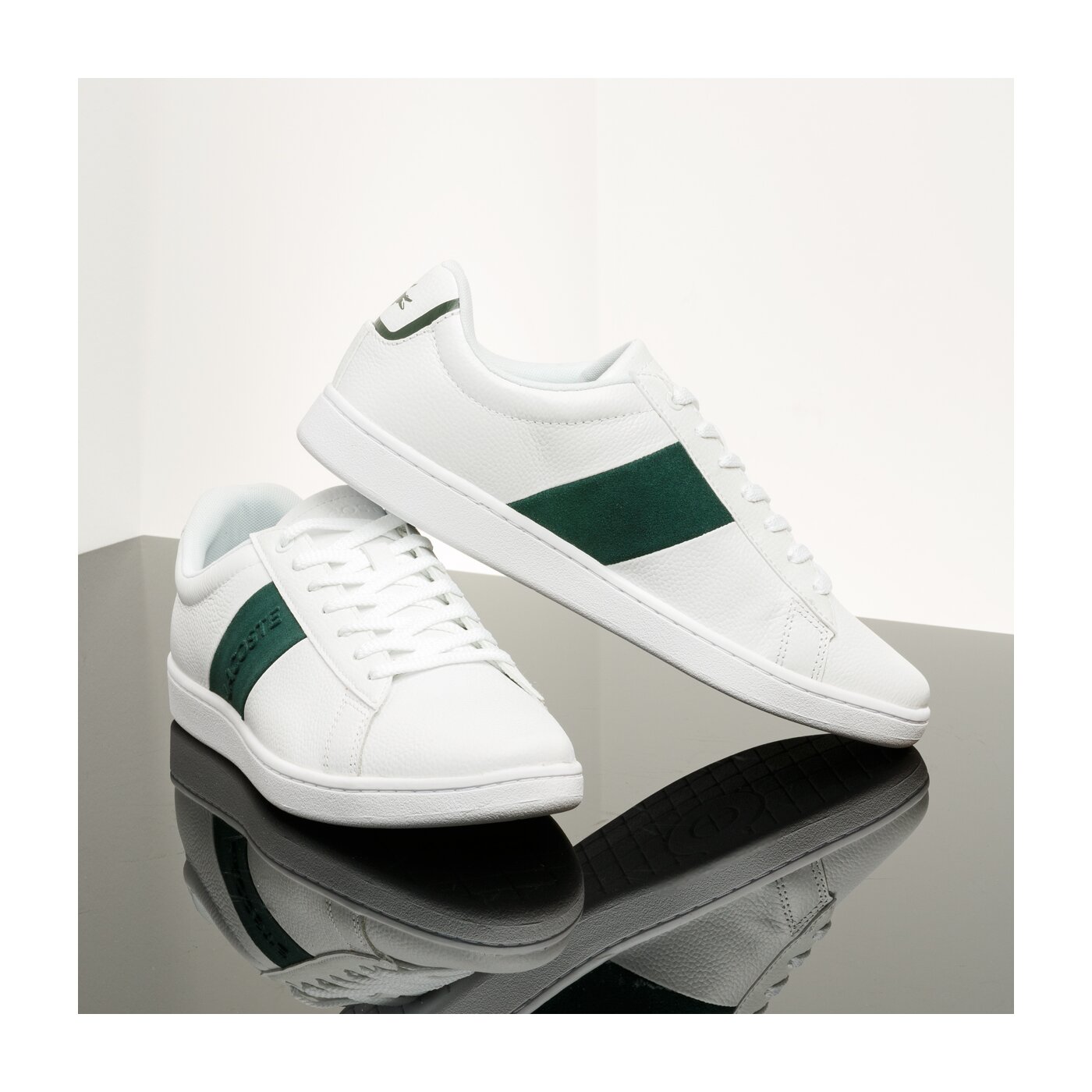 Męskie sneakersy (buty) LACOSTE CARNABY EVO 319 1 SMA 738sma00141r5 kolor biały