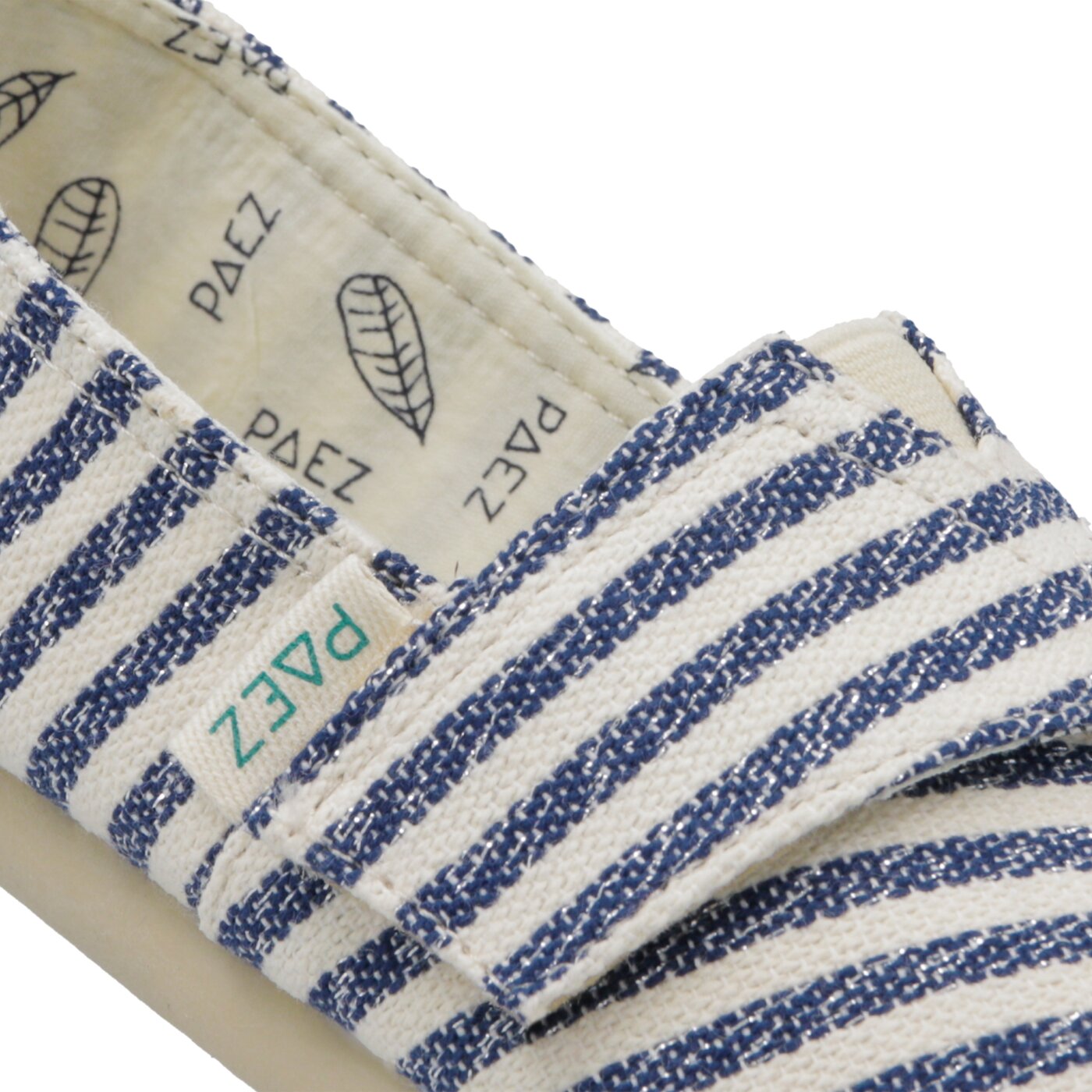 Dziecięce półbuty PAEZ ORIGINAL GUM SILVER LUREX 1930501k9801-105 kolor granatowy