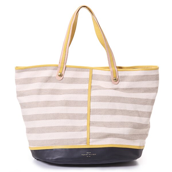 TOMMY HILFIGER TORBA KIT LARGE TOTE bw56923243740 kolor żółty