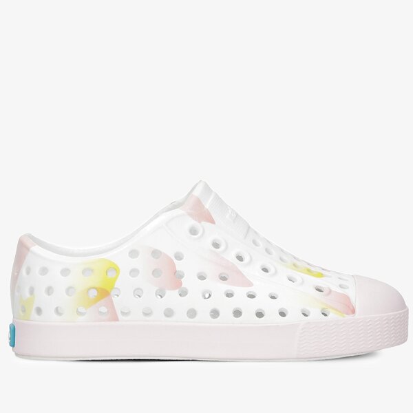 Dziecięce trampki NATIVE JEFFERSON PRINT JUNIOR 12100101-8963 kolor biały