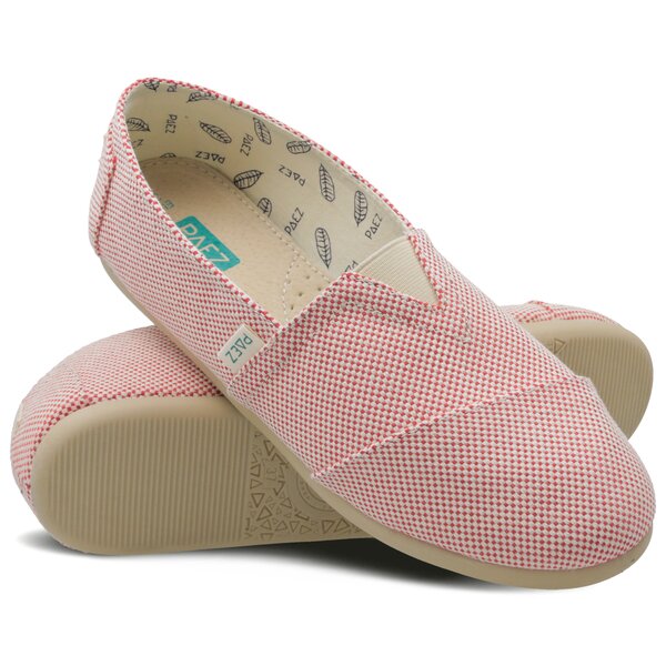 Damskie espadryle PAEZ ORIGINAL GUM CLASSIC PANAMA 1930501s1403-519 kolor czerwony