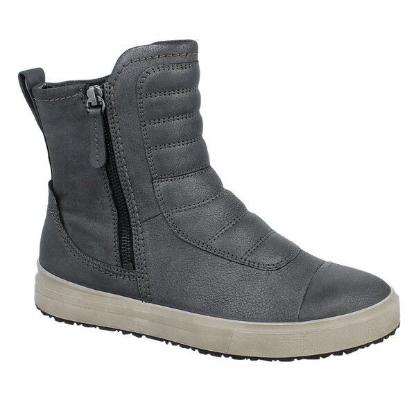 Damskie botki / sztyblety ECCO CLEO 23312301001 kolor szary