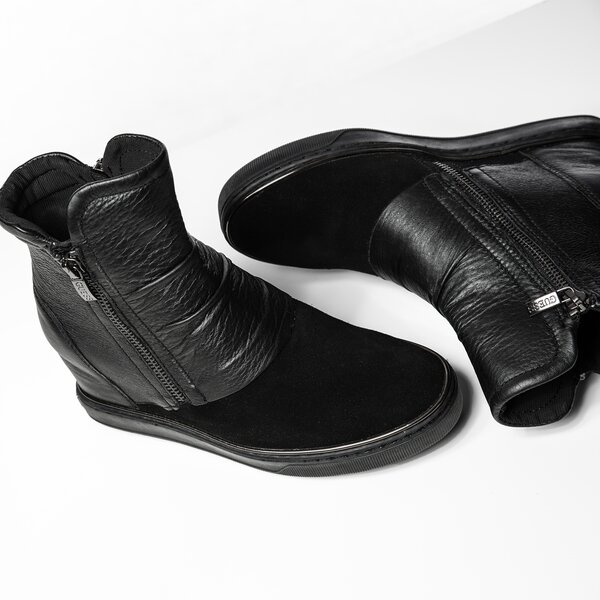 Damskie sneakersy (buty) GUESS FANNY flfan4lea10blk kolor czarny