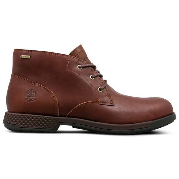 Męskie buty za kostkę TIMBERLAND CITY'S EDGE GTX CHUKKA ca1r2d kolor brązowy