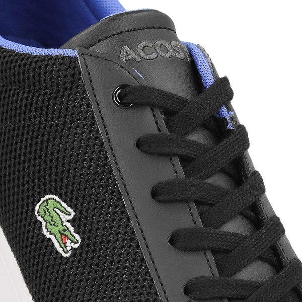 Dziecięce sneakersy (buty) LACOSTE CARNABY EVO 117 2 733spj1001024 kolor czarny
