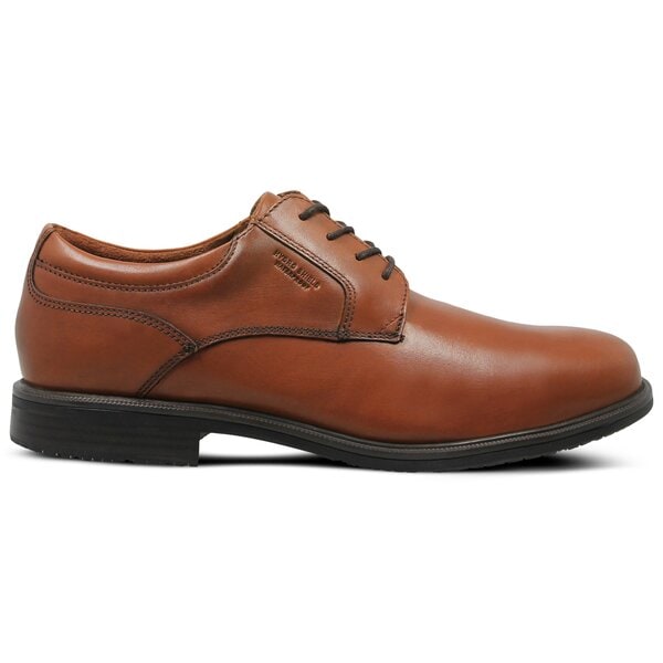 Męskie półbuty ROCKPORT ESNTIAL DTLII PLAIN TOE v81483 kolor brązowy