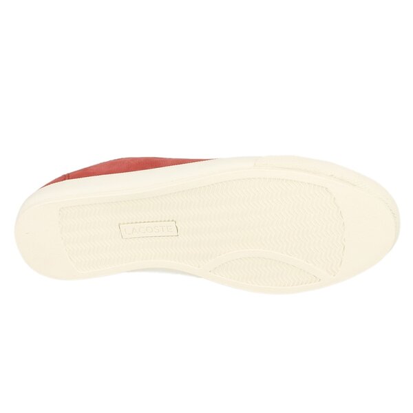 Damskie trampki LACOSTE FAIRBURN W3 725srw0014047 kolor czerwony